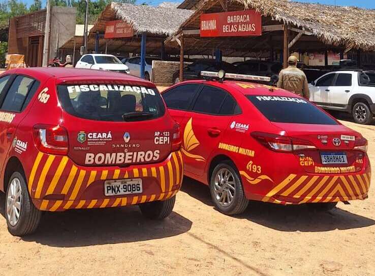 CBMCE realiza Operação Orla Segura em Cascavel com foco no período carnavalesco